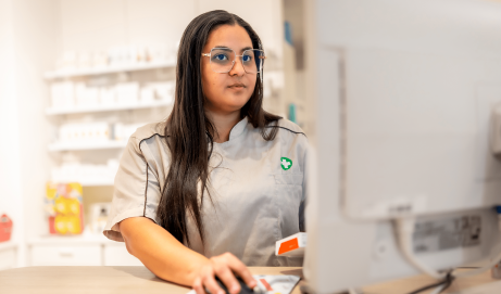 La téléconsultation en pharmacie.